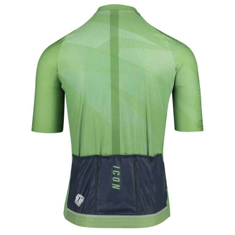 Bioracer Icon Short Sleeve Jersey S Green - 2XL Green - Image 2