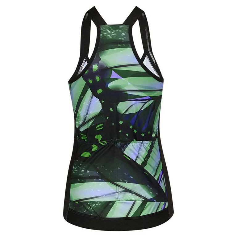 Bioracer Icon Sleeveless Jersey XS Papillon Moss Green - S Papillon Moss Green - Image 2