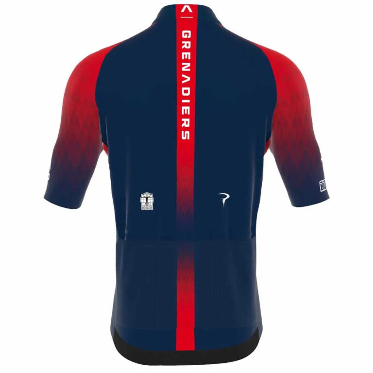 Bioracer Ineos Grenadiers Icon Short Sleeve Jersey 6 Years Navy Blue - Image 2