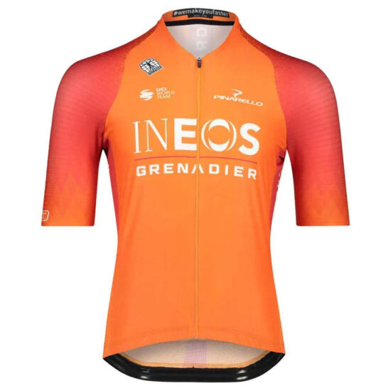 Bioracer Ineos Grenadiers Icon Short Sleeve Jersey XS Orange - SL Orange