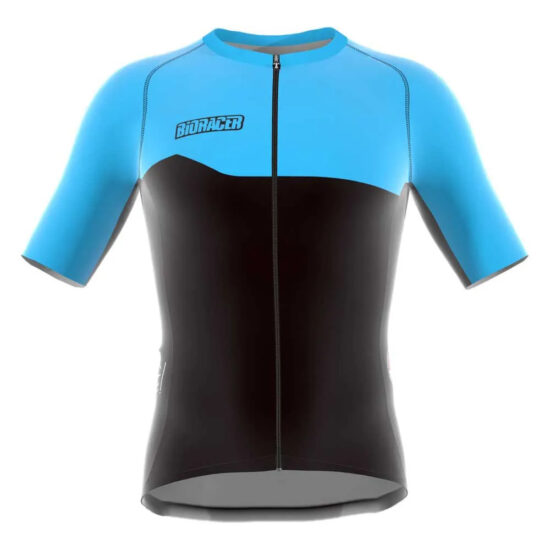 Bioracer Junior Short Sleeve Jersey 10 Years Blue - 8 Years Blue