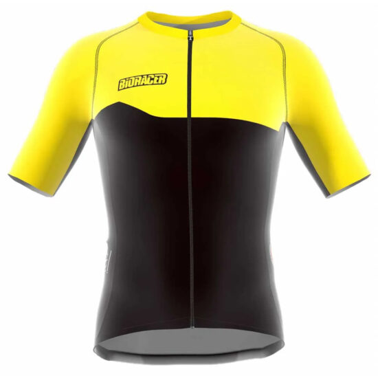 Bioracer Junior Short Sleeve Jersey 10 Years Yellow - 8 Years Yellow