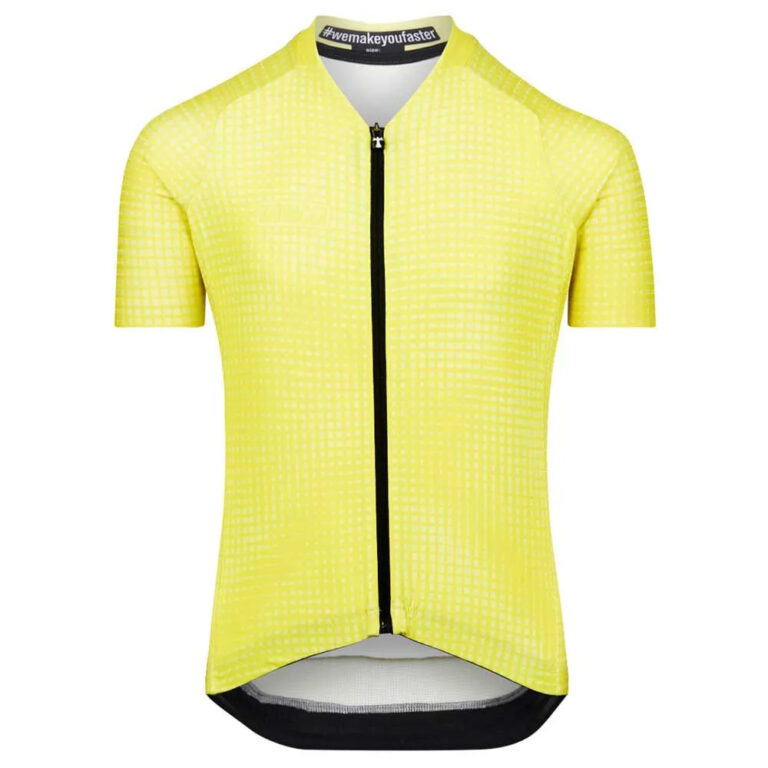 Bioracer Kids Short Sleeve Jersey 10 Years Op Art Lemon - 8 Years Op Art Lemon