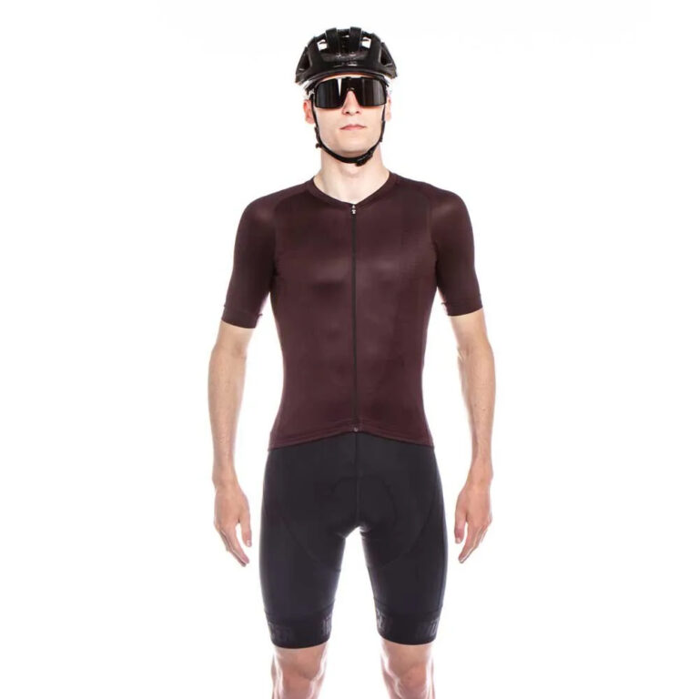 Bioracer Metalix Short Sleeve Jersey XL Bordeaux - 2XL Bordeaux - Image 5