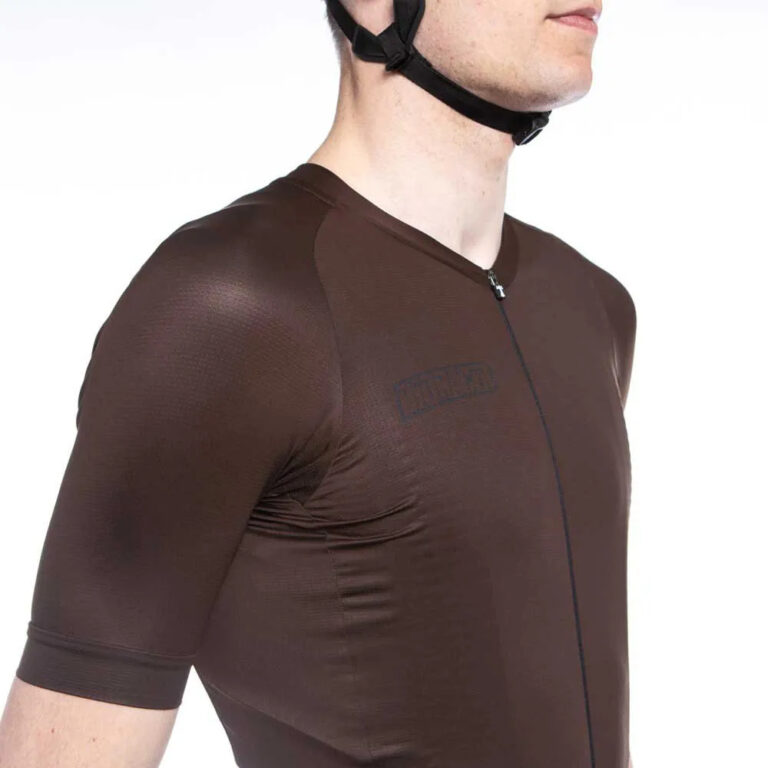 Bioracer Metalix Short Sleeve Jersey S Brown - 2XL Brown - Image 4