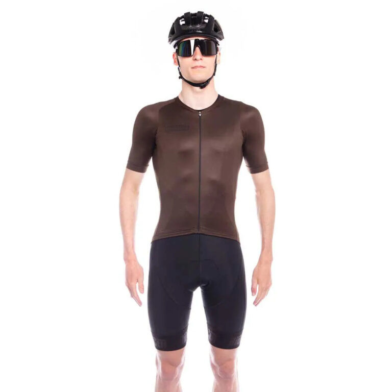 Bioracer Metalix Short Sleeve Jersey S Brown - 2XL Brown - Image 5