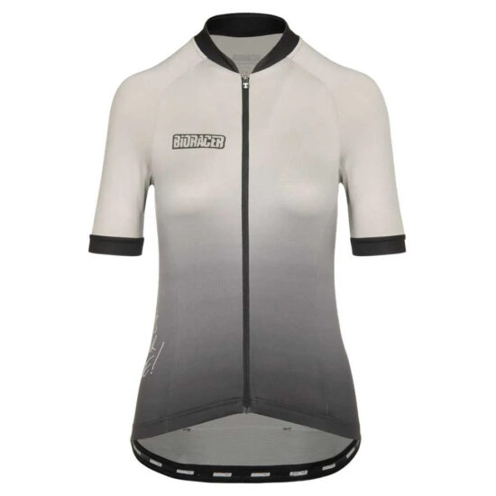 Bioracer Metalix Short Sleeve Jersey XS Grey Gradient - XL Grey Gradient