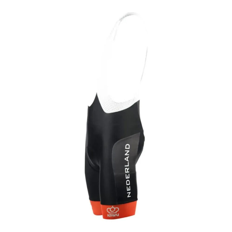 Bioracer Netherlands 2.0 Bib Shorts XS Black / White / Orange - 2XL Black / White / Orange - Image 3