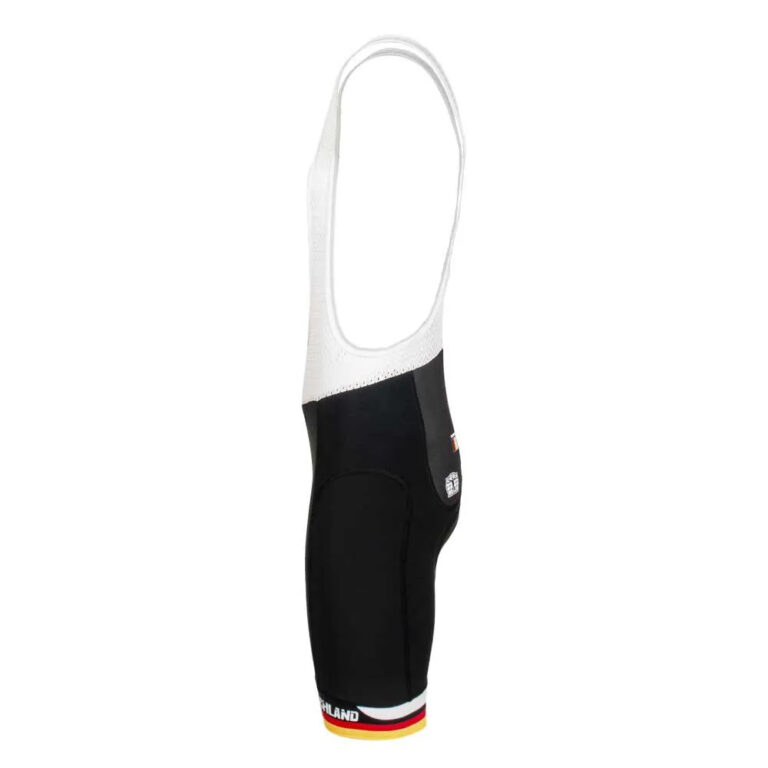 Bioracer Race Proven Germany Bib Shorts S Black / White / Germany Flag - 2XL Black / White / Germany Flag - Image 3