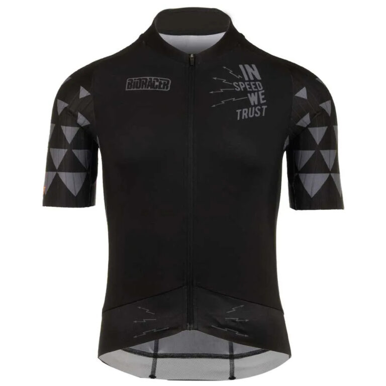 Bioracer Speedwear Concept RR Short Sleeve Jersey XL Black / In Speed We Trust - 2XL Black / In Speed We Trust