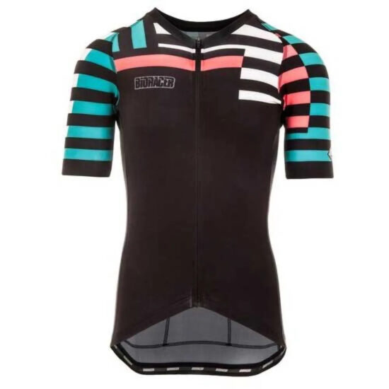 Bioracer Spitfire Short Sleeve Jersey S Blue / Beach Zebra - XL Blue / Beach Zebra