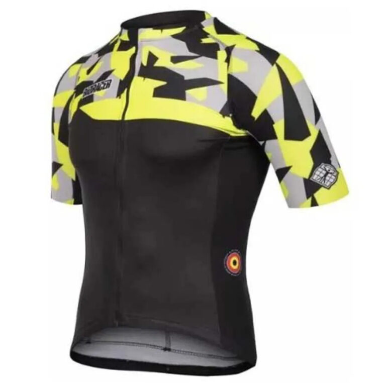 Bioracer Spitfire Short Sleeve Jersey S Fluo Yellow / Bar