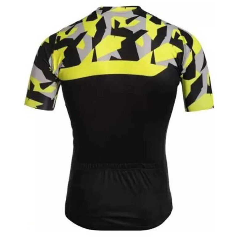 Bioracer Spitfire Short Sleeve Jersey S Fluo Yellow / Bar - Image 2