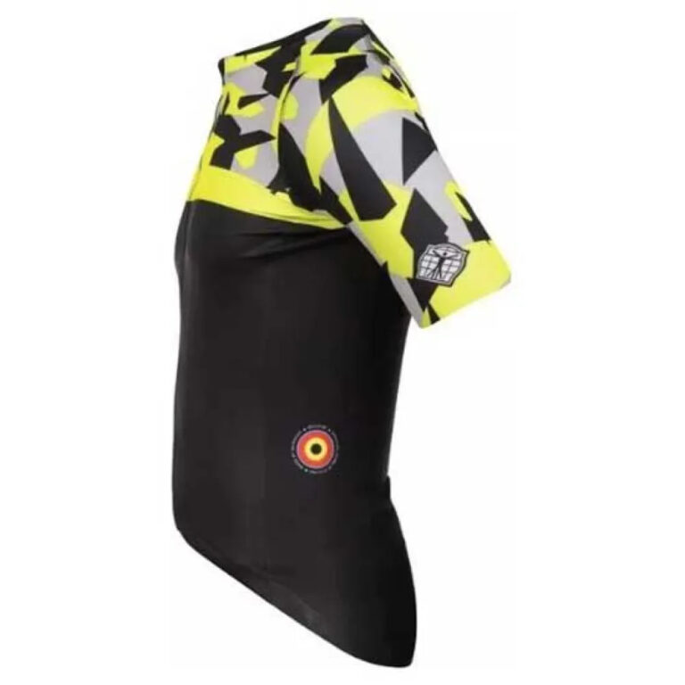 Bioracer Spitfire Short Sleeve Jersey S Fluo Yellow / Bar - Image 3