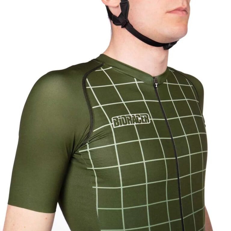 Bioracer Spitfire Short Sleeve Jersey S Moon Ride Olive - 2XL Moon Ride Olive - Image 5