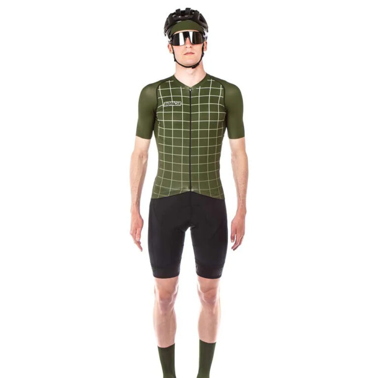 Bioracer Spitfire Short Sleeve Jersey S Moon Ride Olive - 2XL Moon Ride Olive - Image 7