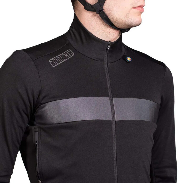 Bioracer Spitfire Tempest Light Thermal Long Sleeve Jersey S Black - 2XL Black - Image 5