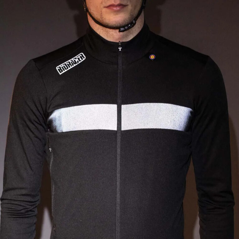 Bioracer Spitfire Tempest Light Thermal Long Sleeve Jersey S Black - 2XL Black - Image 6