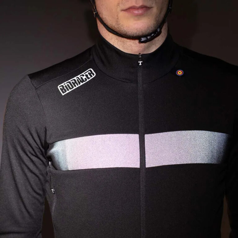 Bioracer Spitfire Tempest Light Thermal Long Sleeve Jersey S Black - 2XL Black - Image 7