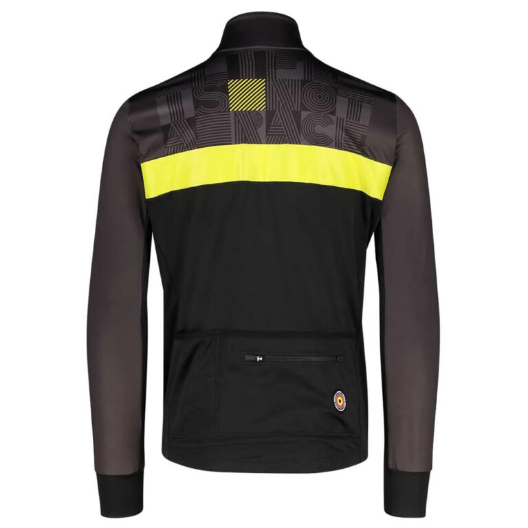 Bioracer Spitfire Tempest Light Thermal Long Sleeve Jersey S Life Is Not A Race Yellow - Image 2