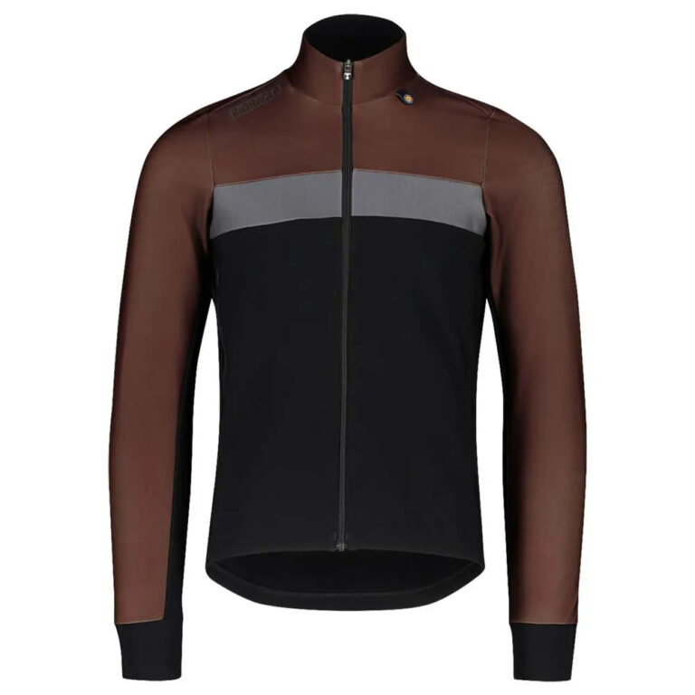 Bioracer Spitfire Tempest Thermal Long Sleeve Jersey S Dark Chocolate - 2XL Dark Chocolate - Image 2