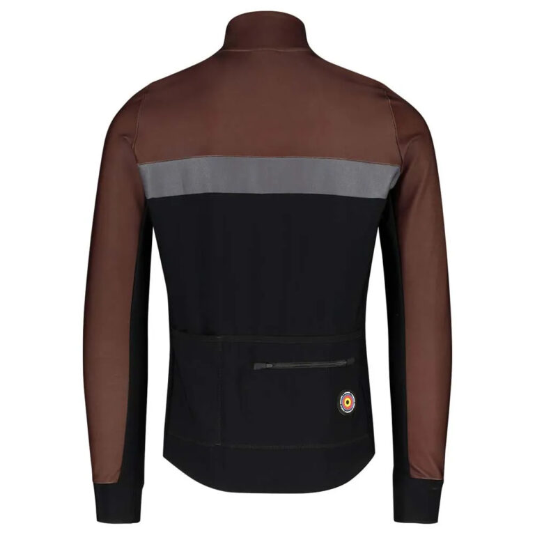 Bioracer Spitfire Tempest Thermal Long Sleeve Jersey S Dark Chocolate - 2XL Dark Chocolate - Image 3