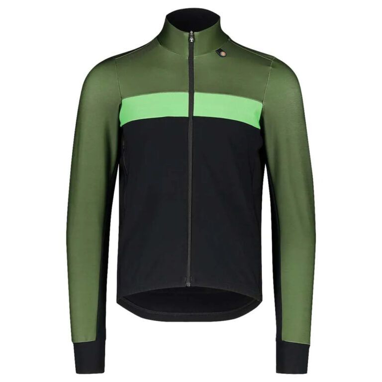 Bioracer Spitfire Tempest Thermal Long Sleeve Jersey S Moss Green - 2XL Moss Green - Image 2