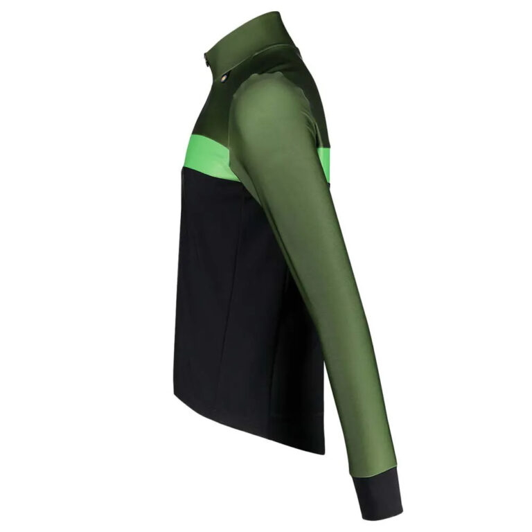 Bioracer Spitfire Tempest Thermal Long Sleeve Jersey S Moss Green - 2XL Moss Green - Image 4