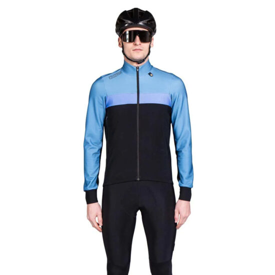 Bioracer Spitfire Tempest Thermal Long Sleeve Jersey S Pacific Blue - 2XL Pacific Blue