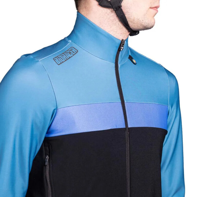 Bioracer Spitfire Tempest Thermal Long Sleeve Jersey S Pacific Blue - 2XL Pacific Blue - Image 5