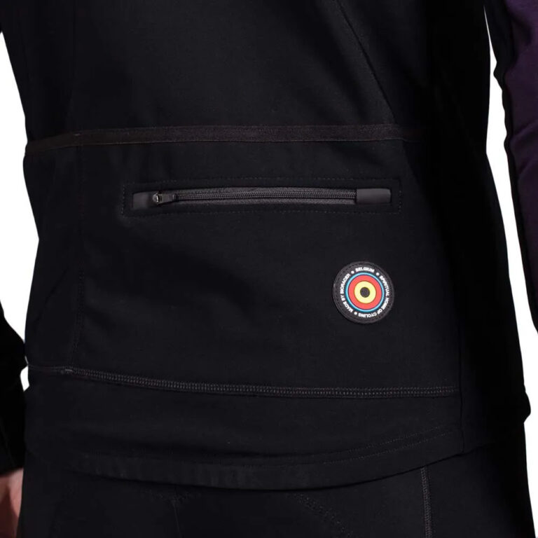 Bioracer Spitfire Tempest Thermal Long Sleeve Jersey S Purple Black - 2XL Purple Black - Image 7