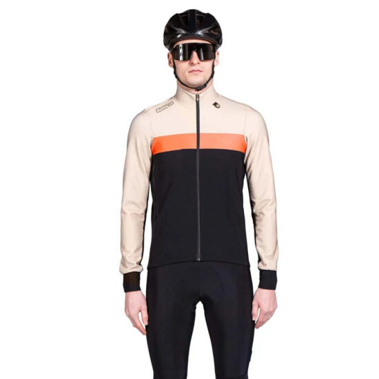 Bioracer Spitfire Tempest Thermal Long Sleeve Jersey S Sand Orange - 2XL Sand Orange