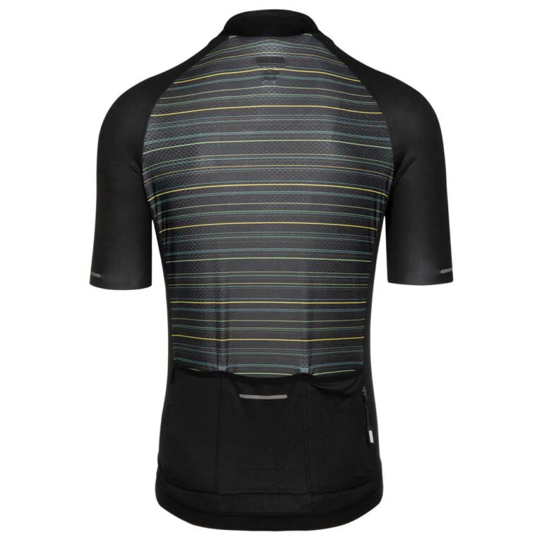 Bioracer Sprinter Cold Black Light Subli Short Sleeve Jersey SL Kingpin Yellow - Image 2