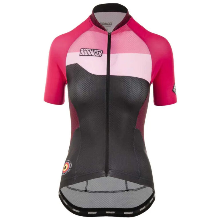 Bioracer Sprinter Short Sleeve Jersey S Coldblack Light Shade Pink