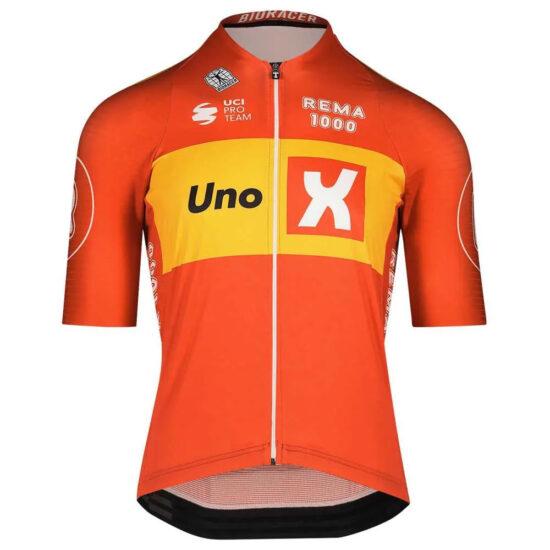 Bioracer Uno-X Icon Short Sleeve Jersey XS Yellow / Red - SL Yellow / Red