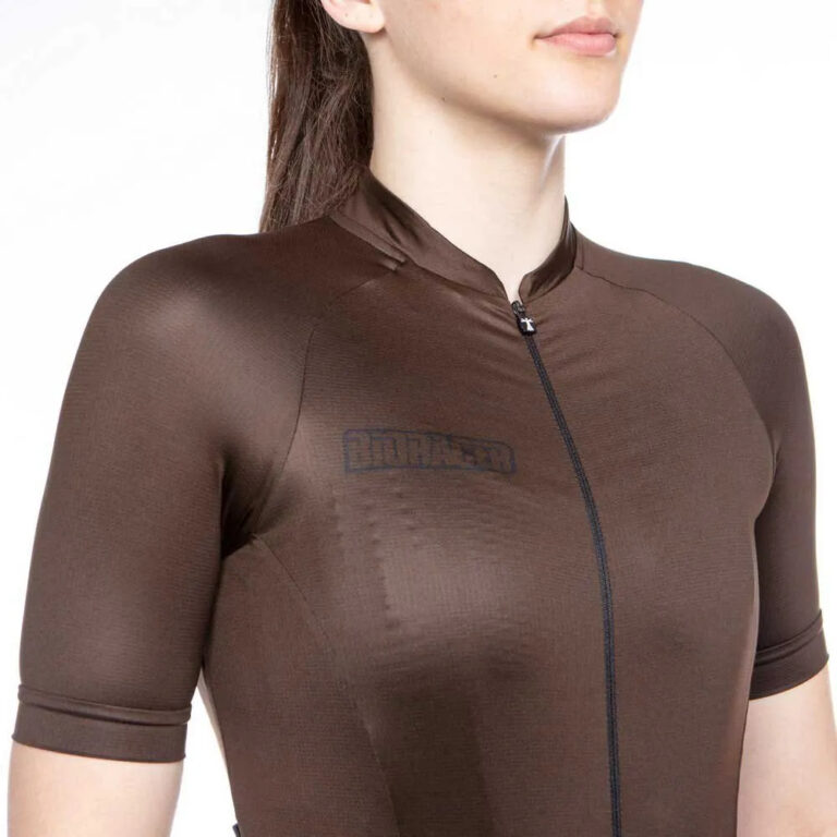 Bioracer Vesper Metalix Short Sleeve Jersey XS Brown - XL Brown - Image 4