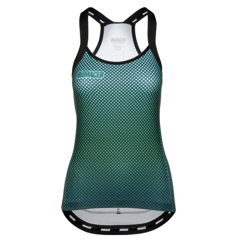 Bioracer Vesper Sleeveless Jersey XS Green Blitzz - XL Green Blitzz