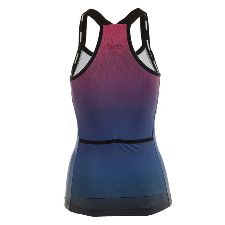 Bioracer Vesper Sleeveless Jersey XS Sister Snake Bordeaux - Image 2