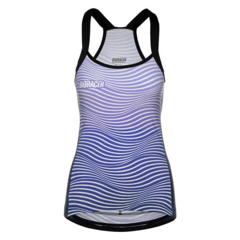 Bioracer Vesper Sleeveless Jersey XS Wave Beige Purple - XL Wave Beige Purple - Image 2