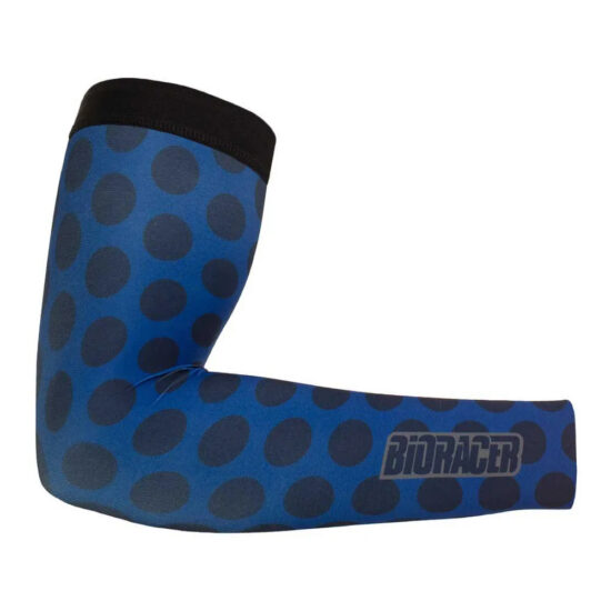 Bioracer Vesper/Spitfire Arm Warmers S Polka Dot Navy - L Polka Dot Navy