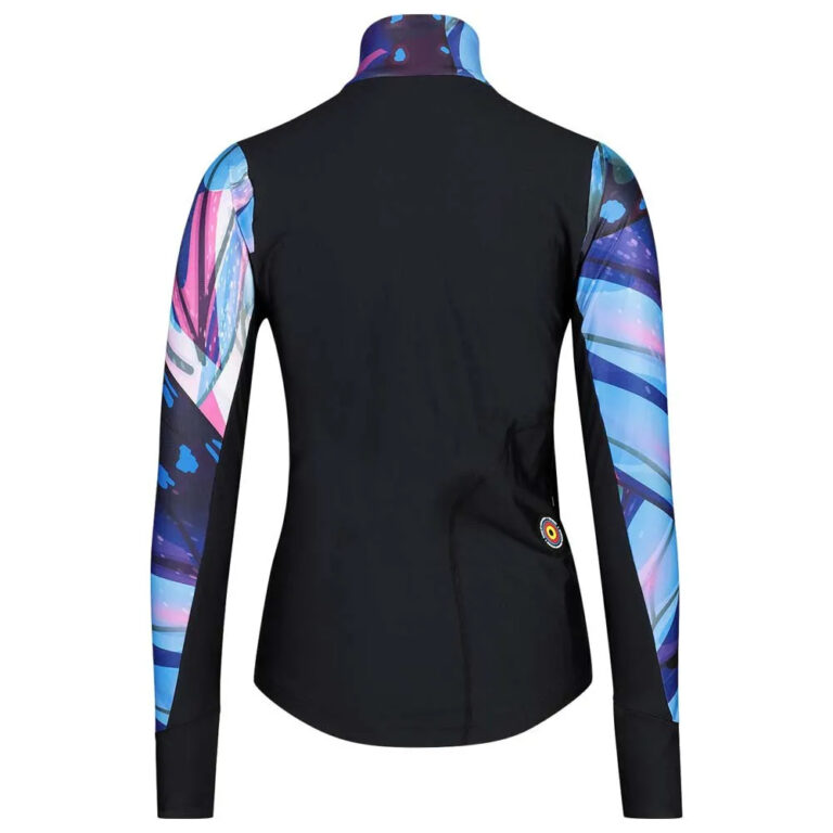 Bioracer Vesper Tempest LT Thermal Long Sleeve Jersey XS Papillon Deep Purple - XL Papillon Deep Purple - Image 2