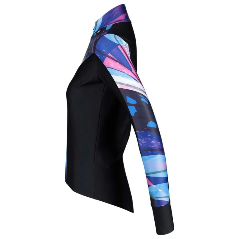 Bioracer Vesper Tempest LT Thermal Long Sleeve Jersey XS Papillon Deep Purple - XL Papillon Deep Purple - Image 3