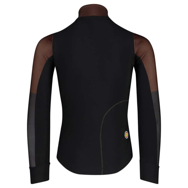 Bioracer Vesper Tempest Thermal Long Sleeve Jersey XS Dark Chocolate - XL Dark Chocolate - Image 3