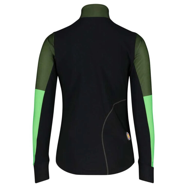 Bioracer Vesper Tempest Thermal Long Sleeve Jersey XS Moss Green - XL Moss Green - Image 3