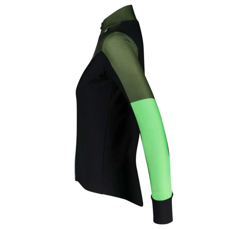 Bioracer Vesper Tempest Thermal Long Sleeve Jersey XS Moss Green - XL Moss Green - Image 4