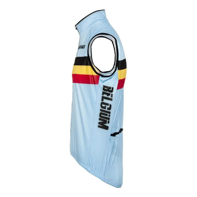 Bioracer Windblock Gilet S Black / Yellow / Red - 2XL Black / Yellow / Red - Image 3