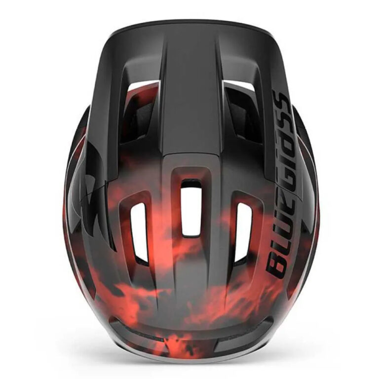 Bluegrass Jetro MIPS Downhill Helmet S Black / Orange Coral Smoke Matte - L Black / Orange Coral Smoke Matte - Image 3