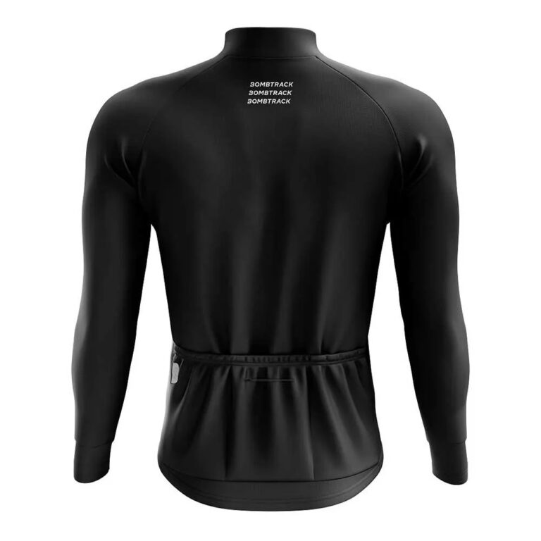 Bombtrack Achromatic Long Sleeve Jersey S Black - Image 2