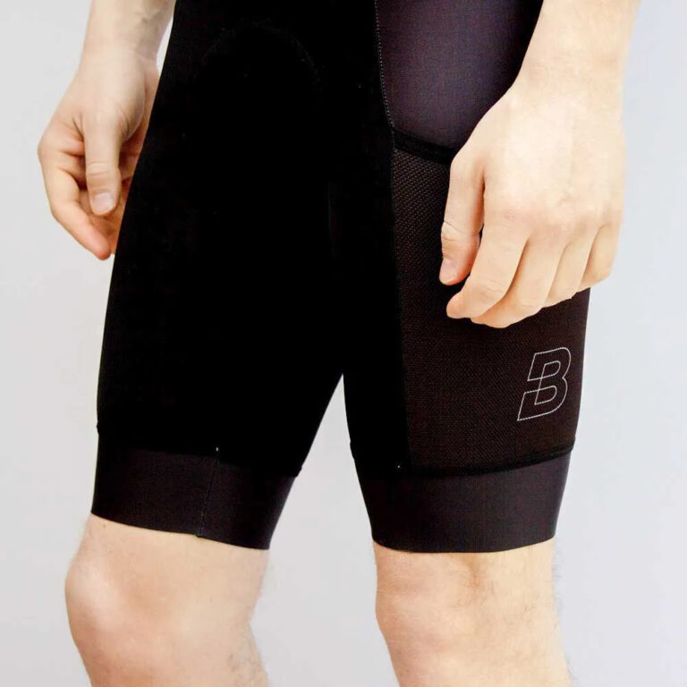 Bombtrack Achromatic Porter Bib Shorts S Black - XL Black - Image 4