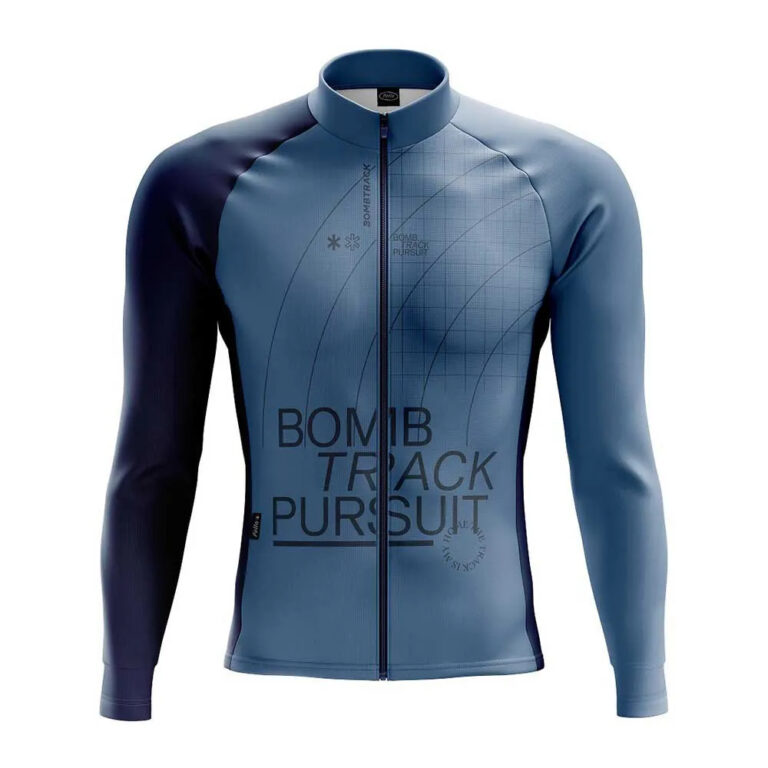 Bombtrack Grids And Guides Long Sleeve Jersey M Midnight Blue - XL Midnight Blue - Image 3